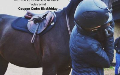 Black Friday Sale: 15% on Black ECOGOLD Saddle Pads, Half Pads and Horse Boots!