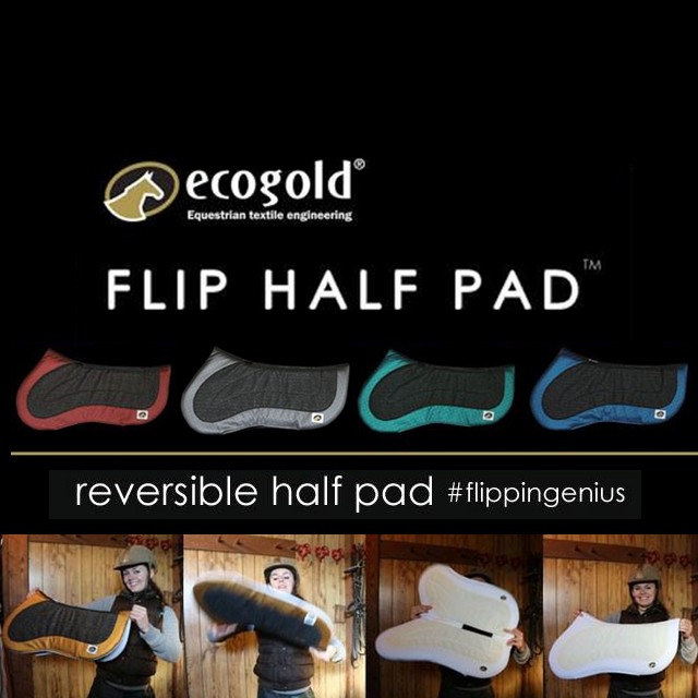 ECOGOLD Unveils the Flip™ Half Pad, Ground-Breaking Reversible Half Pad!