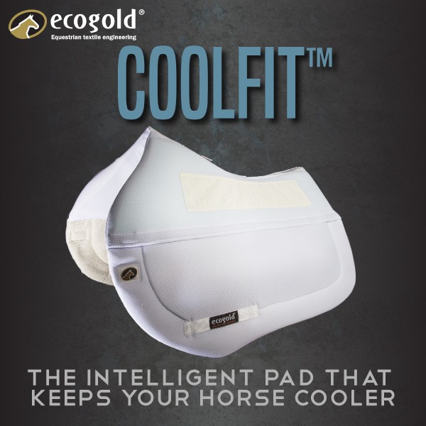 ECOGOLD’s CoolFit™:  The Intelligent Saddle Pad That Keeps Your Horse Cooler