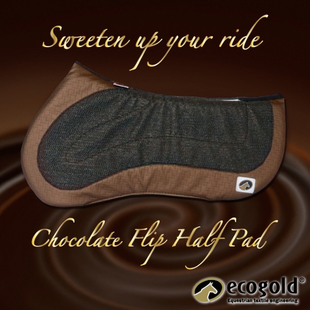 Sweeten Up Your Ride with the New Chocolate Flip Half Pad!