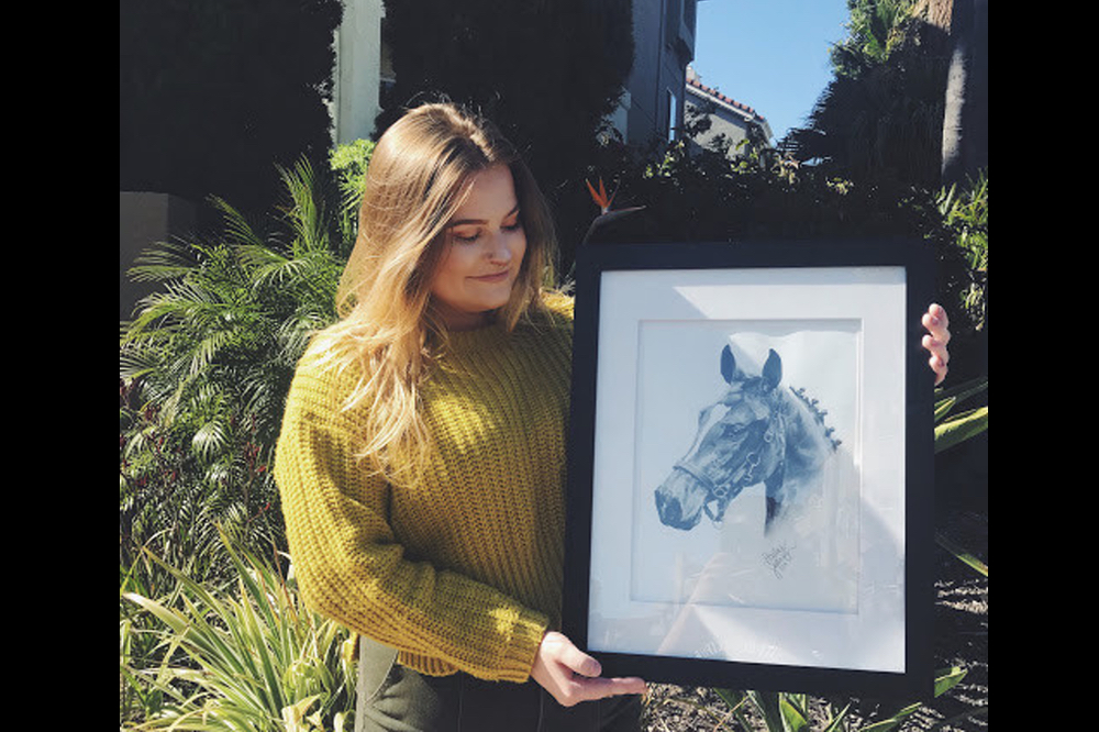 Ecogold Collaboration with Equine Portrait Artist Hailey Sullivan 