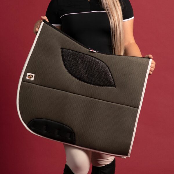 The Leaf Dressage Saddle Pad with Memory Foam
