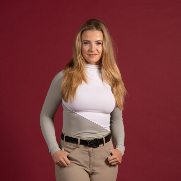 Ultra Breathable Mock Neck Long Sleeve Shirt