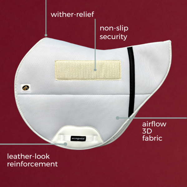 Vertical™ XC Saddle Pad with Memory Foam - Image 2
