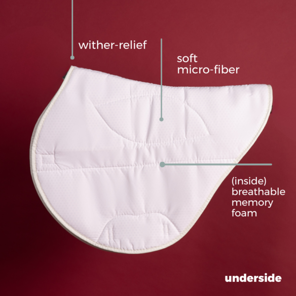 Vertical™ XC Saddle Pad with Memory Foam - Image 3